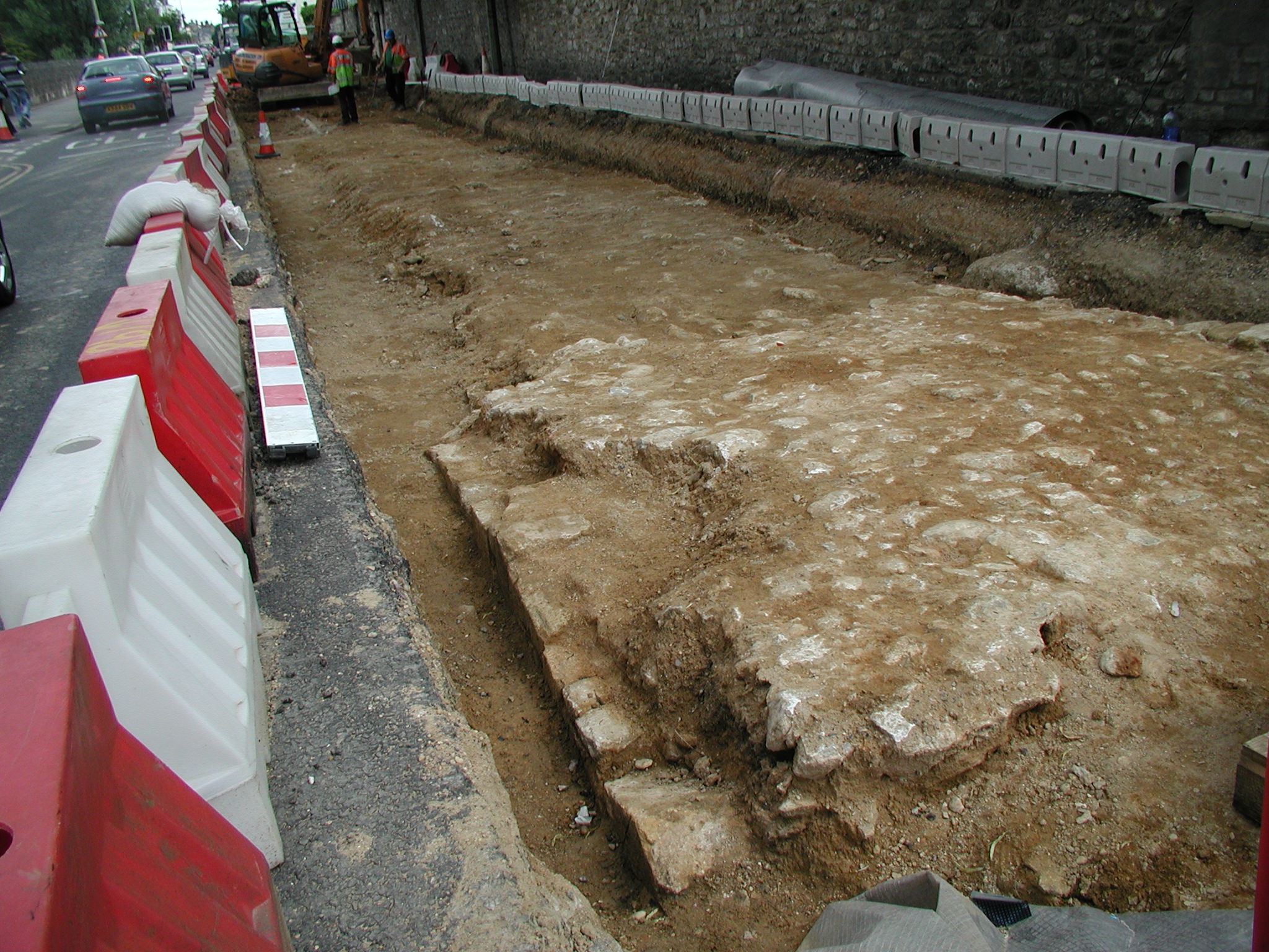 Abingdon Road resurfacing, summer 2004, Graham Smith