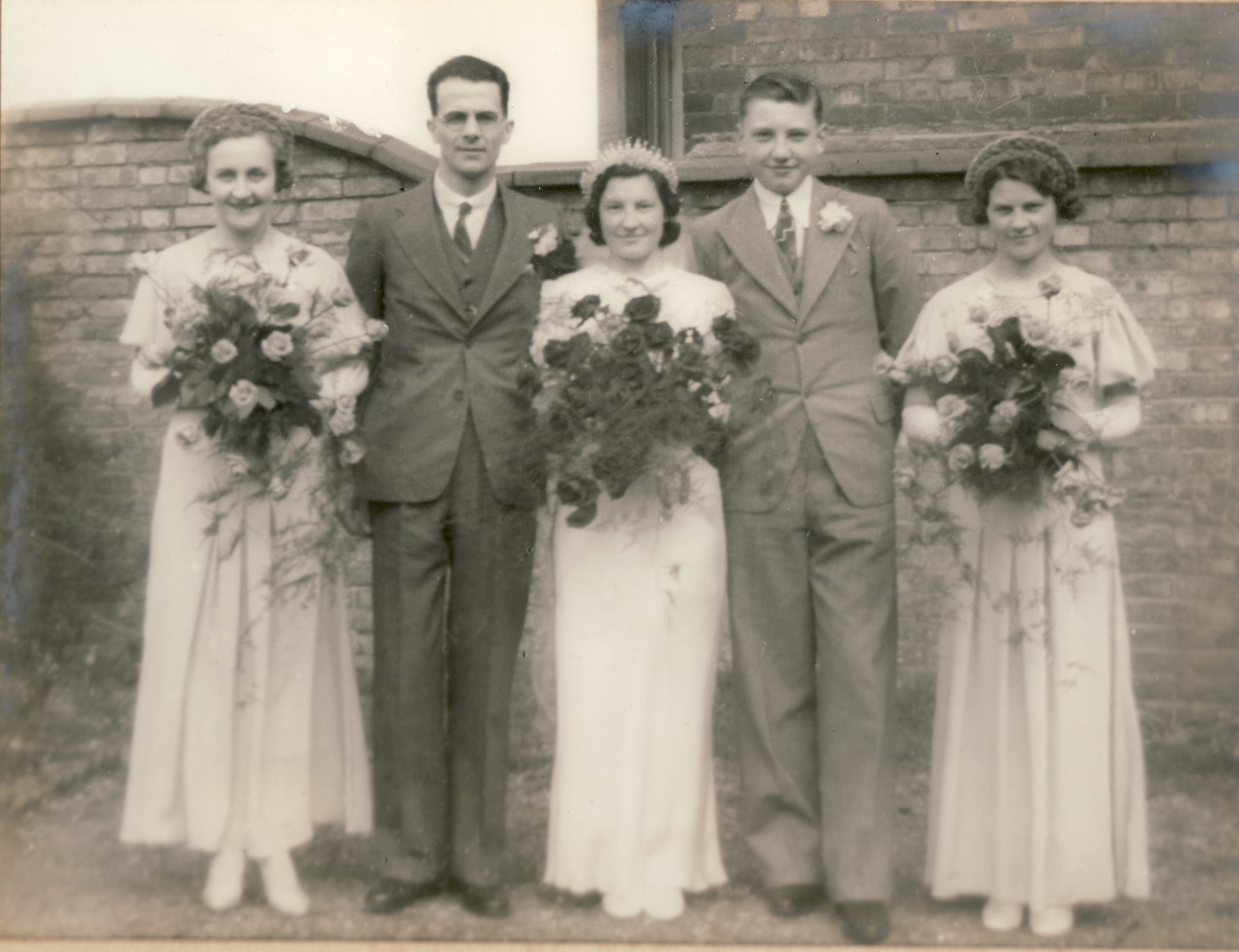 [Dorothy Godwin and Arthur Harrison wedding, 1937]