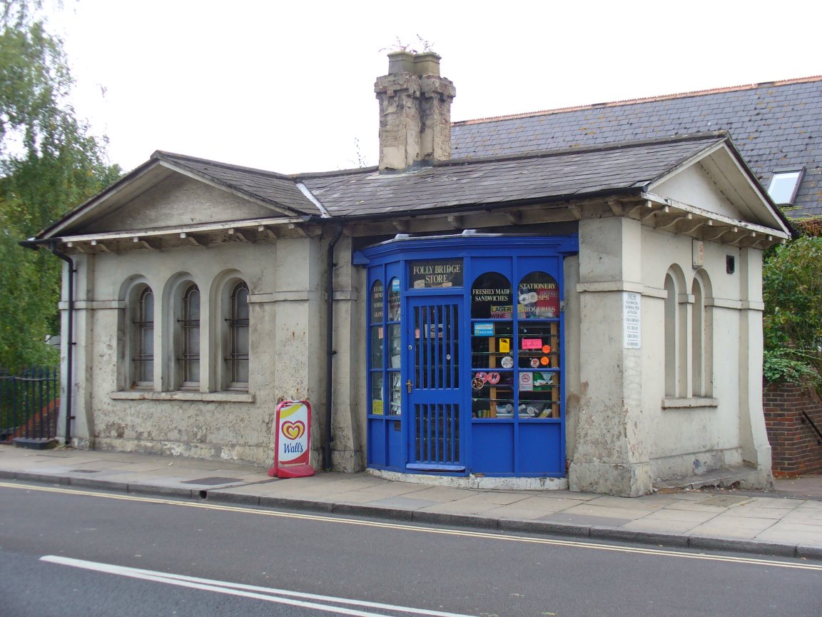Toll house Folly Bridge 1844