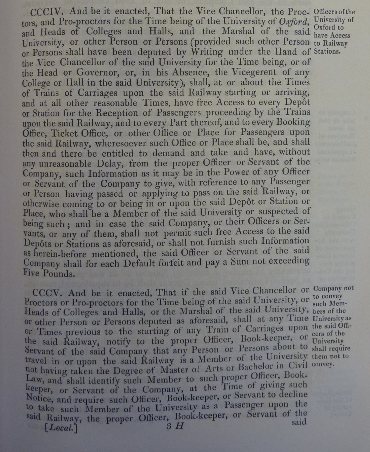 [GWR Oxford Act of Parliament 1843 (6) university control 1]