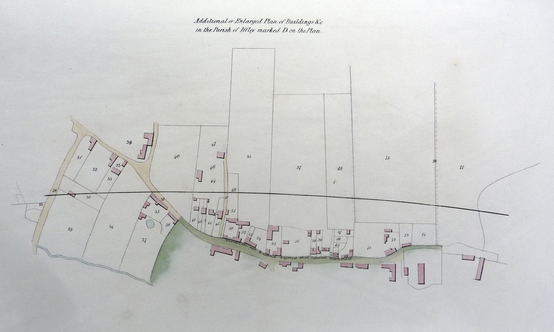 [Proposed GWR line thru Iffley]